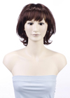 wigs2you全假发 日本正品 短 微卷 斜刘海 蓬松 清爽 时尚 气质OL型 W-219