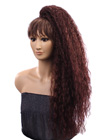 wigs2you半假发 日本正品 长 玉米卷 蓬松 时尚 直扣式扣绳马尾 W-8309