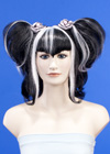 Wigs2you假发 日本正品 派对 万圣节 辫子 蝴蝶状 舞会假发 H-224