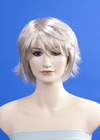 wigs2you全假发 日本正品 短 自然直 斜刘海 Cosplay 外翘 蓬松 舞会假发 W-732