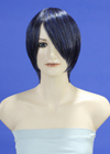 wigs2you全假發 日本正品 短 直 斜劉海 Cosplay  藍黑混色 舞會假發 W-741