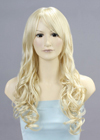 Wigs2you假发 日本正品 斜刘海 Cosplay 长卷发 动漫Cos型 W-747